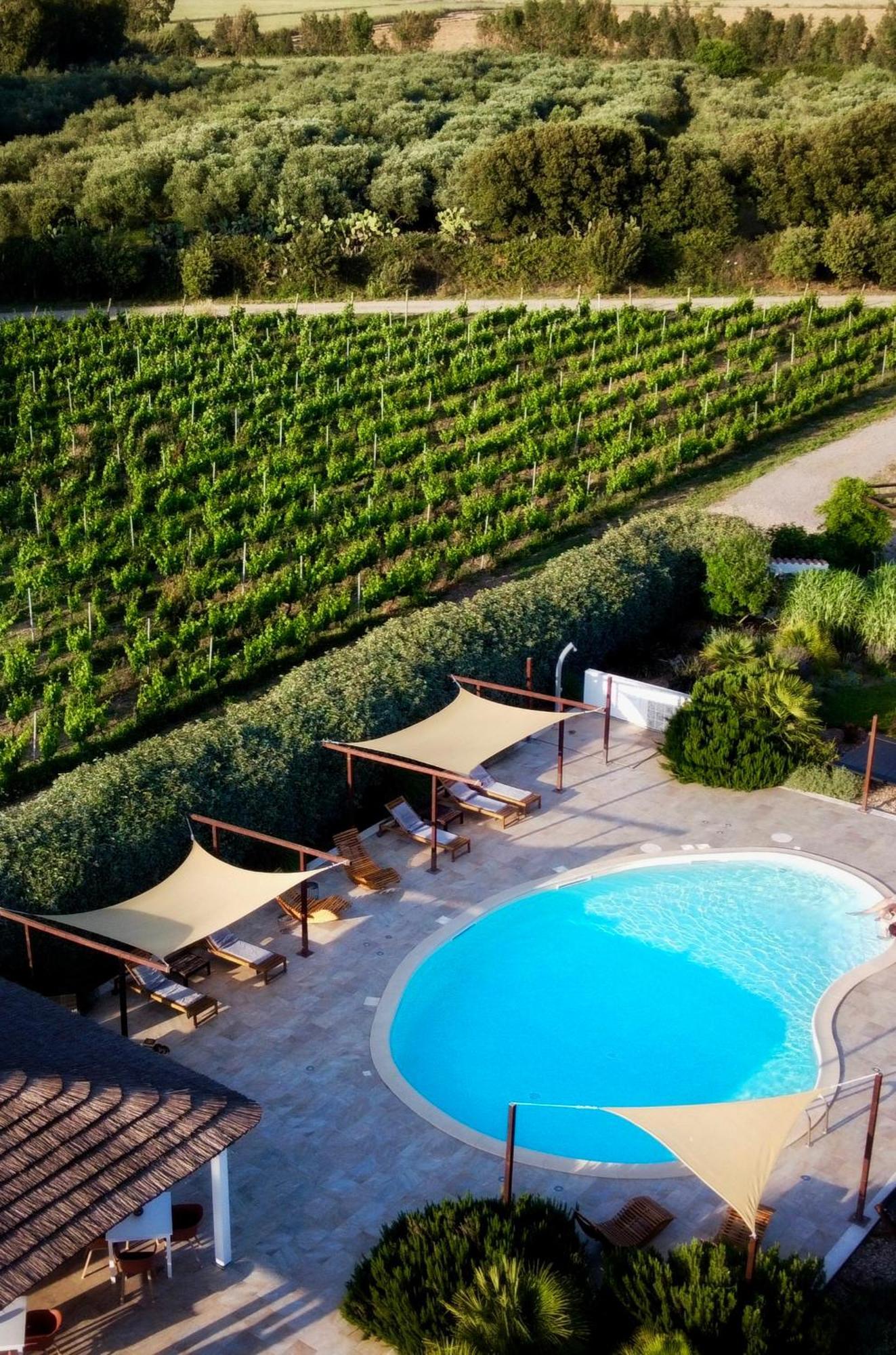 Is Cheas Wine Farm Boutique Hotel San Vero Milis Exterior photo